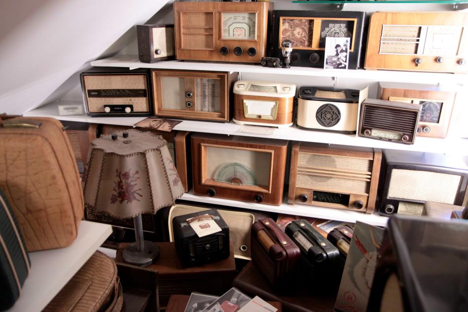 Sammlung alter Radios von Jörg Chowanetz